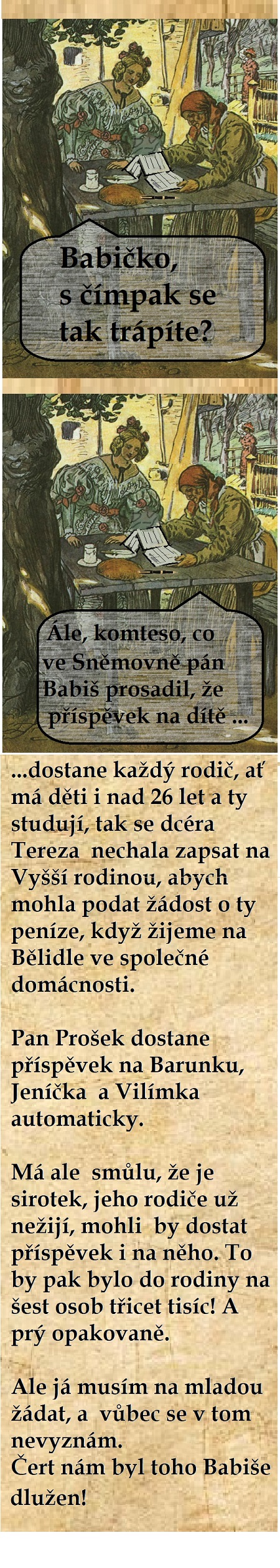 koláž: dv